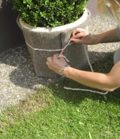 Winter Beschermingsmat Van Schapenwol 'grijs' 200x50 Cm -Planten Verkaufsgeschäft 8901687410718