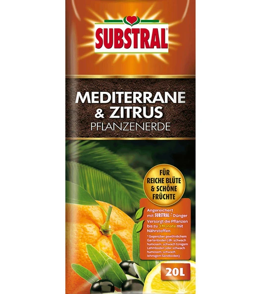 Substral® Aarde Voor Mediterrane- En Citrusplanten 1 Substral® Aarde Voor Mediterrane- En Citrusplanten