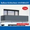 Balkon Zichtwering 'Antraciet'