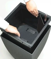 EMSA® Casa Brilliant Bloemenzuil 57 Cm Hoog 'grijs' 4 EMSA® Casa Brilliant Bloemenzuil 57 Cm Hoog 'grijs' – Bild 4