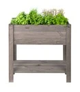 Verhoogde Kweekbak Met Opbergruimte Antraciet